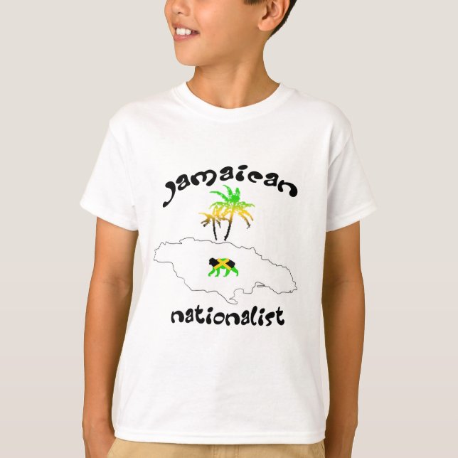 T-shirt Logo nationaliste jamaïcain (Devant)