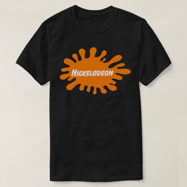 T-shirt Logo Nickelodeon Sticker (Design devant)