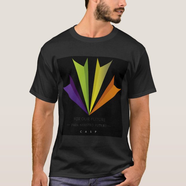 T-shirt : Logo noir et grand (Devant)