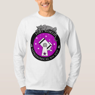 T-shirt Logo Officiel Homme Longue Manche Blanc T
