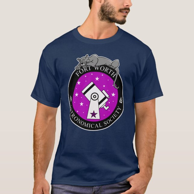 T-shirt Logo officiel masculin Chemise Marine (Devant)