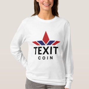 T-shirt Logo officiel TeXit Coin Blanc