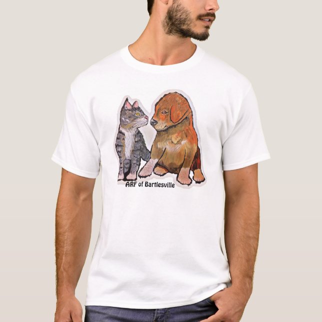 T-shirt Logo peint par ARF (Devant)