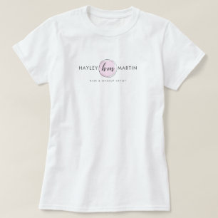 T-shirt Logo personnalisé de maquillage/concepteur de mode
