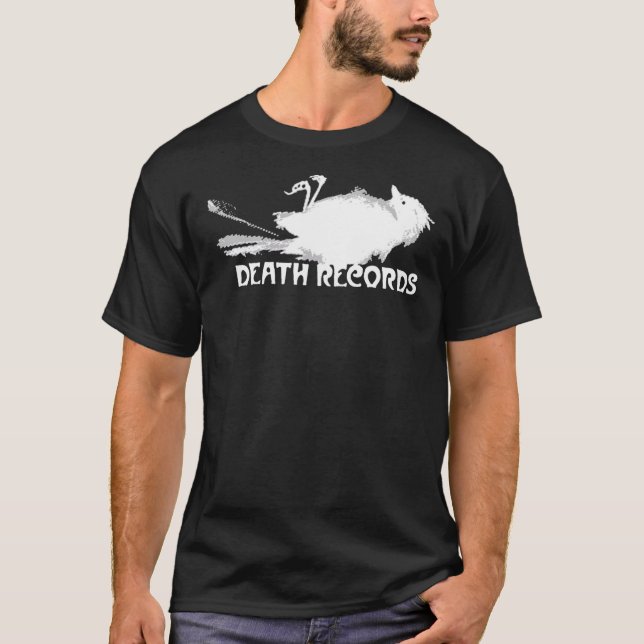 T-shirt Logo Phantom Du Paradise Death Records (Devant)