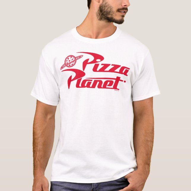 T-shirt Logo Pizza Planet (Devant)