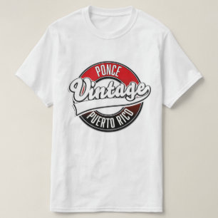 T-shirt Logo Ponce Porto Rico vintage