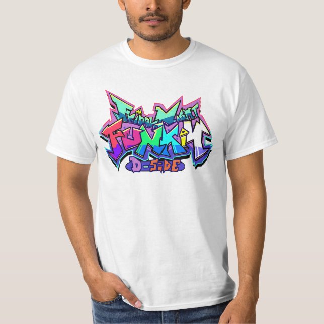 T-shirt " Logo pour Friday Night Funkin'" (Devant)