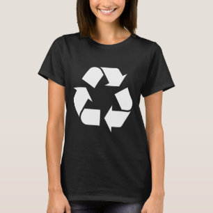 T-shirt Logo Recyclage Symbole de recyclage Jour des terre