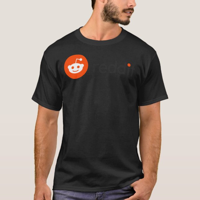 T-shirt ♥ Logo Reddit Horizontal   (Devant)