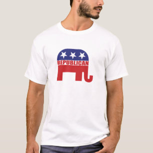 T-shirt Logo républicain d'éléphant