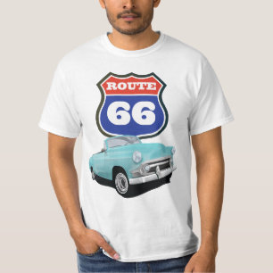T-shirt Logo rétro Route 66