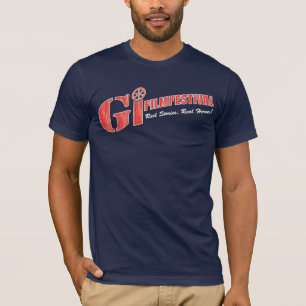 T-shirt Logo rouge de la chemise de festival de film de