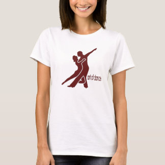 T-shirt Logo rouge foncé - avant seulement