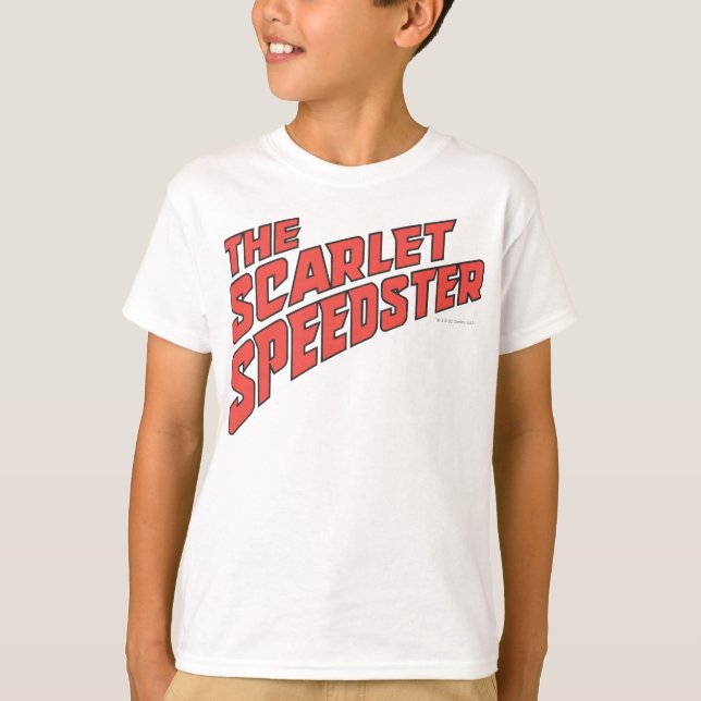 T-shirt Logo Scarlet Speedster (Devant)