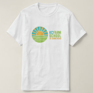 T-shirt Logo scolaire de la ferme de KC Tee de base