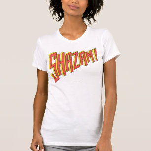 T-shirt Logo Shazam Rouge/Jaune
