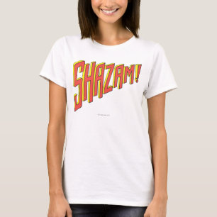 T-shirt Logo Shazam Rouge/Jaune