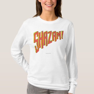 T-shirt Logo Shazam Rouge/Jaune