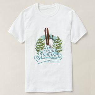 T-shirt logo ski de Loon Mountain New Hampshire