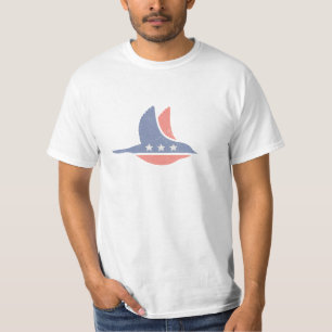 T-shirt Logo social de Démocrate