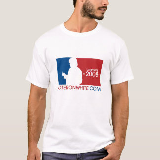T-shirt Logo sportif T de VoteRonWhite.com des hommes