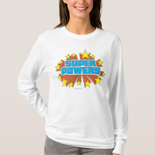 T-shirt Logo Super Powers™ bleu