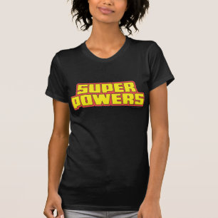 T-shirt Logo Super Powers™ Jaune
