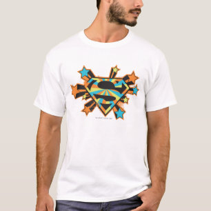 T-shirt Logo Supergirl Colorful Stars