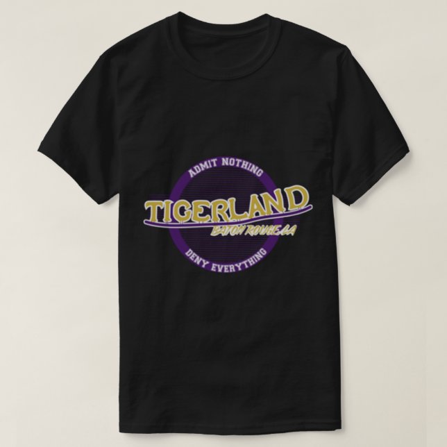 T-shirt Logo Tigerland - autocollant et tee Classic T-Shir (Design devant)