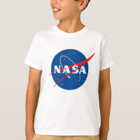 Logo Ultimate NASA Rocket White Cotton Kids’
