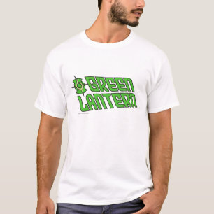 T-shirt Logo vert lanterne rayé