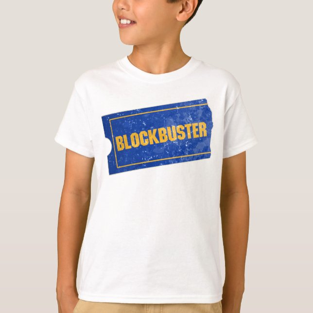 T-shirt logo vidéo blockbuster (Devant)