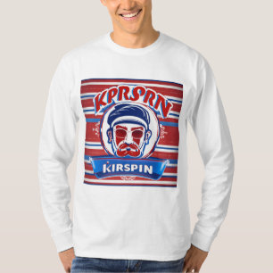T-shirt Logo vintage Barber Shop Inspiré Krispin