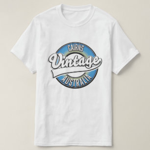T-shirt Logo vintage de Cairns Australie.