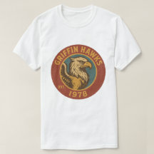 Logo vintage Griffin Hawks 1978