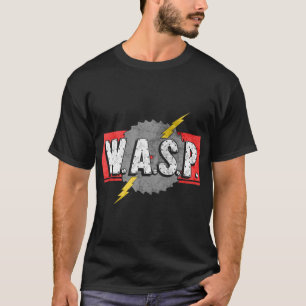 T-shirt Logo Vintage W.A.S.P. (Déshabilisé) - Pour l'appli