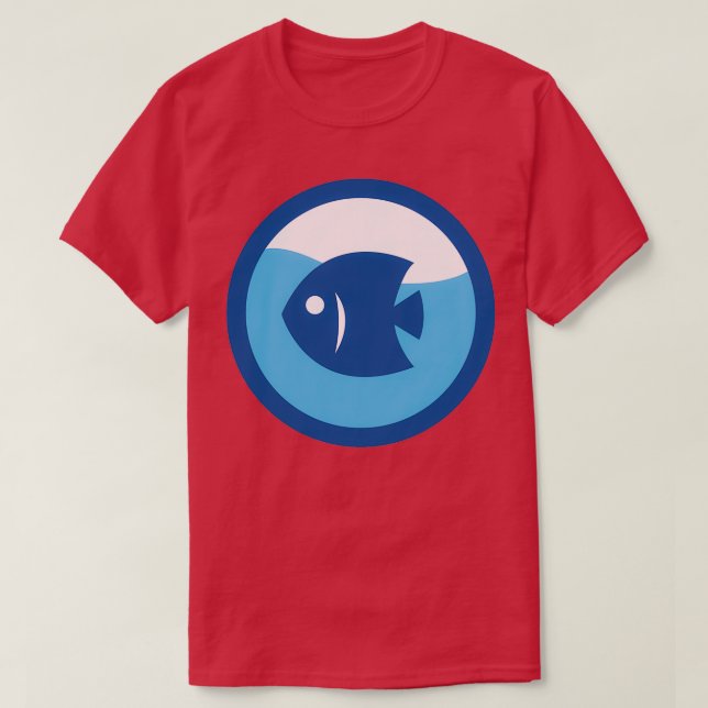 T-shirt Logo Wet Fins (Design devant)