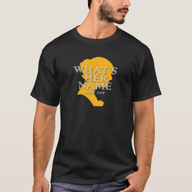 T-shirt Logo What'sHerName - noir homme (Devant)