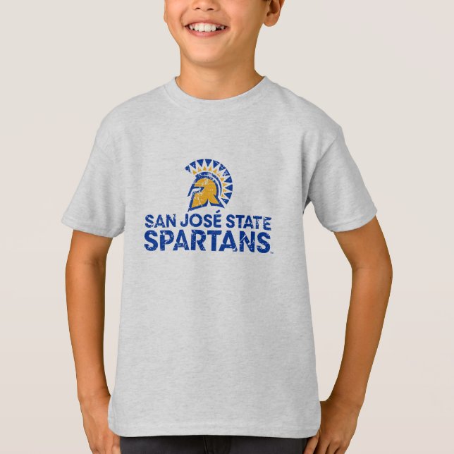 T-shirt Logo Wordmark de Spartans d'état de San Jose (Devant)