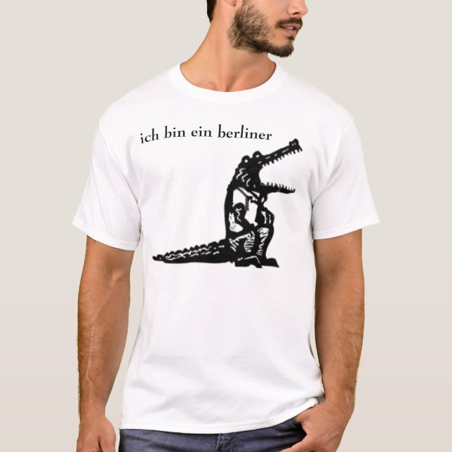 T-shirt logos (17), Berlinois d'ein de poubelle d'ich (Devant)
