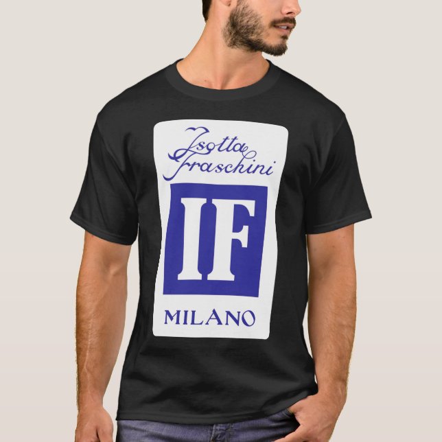 T-shirt Logos Classique De Voiture Isotta Fraschini T-Shir (Devant)