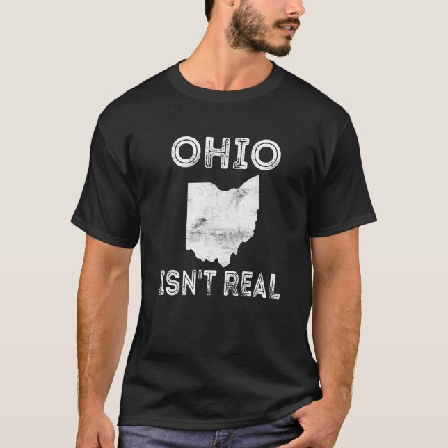 T-shirt L'Ohio n'est pas une vraie prime (Devant)