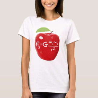 T-shirt Loi d'Isaac Newton de professeur de Sciences de la