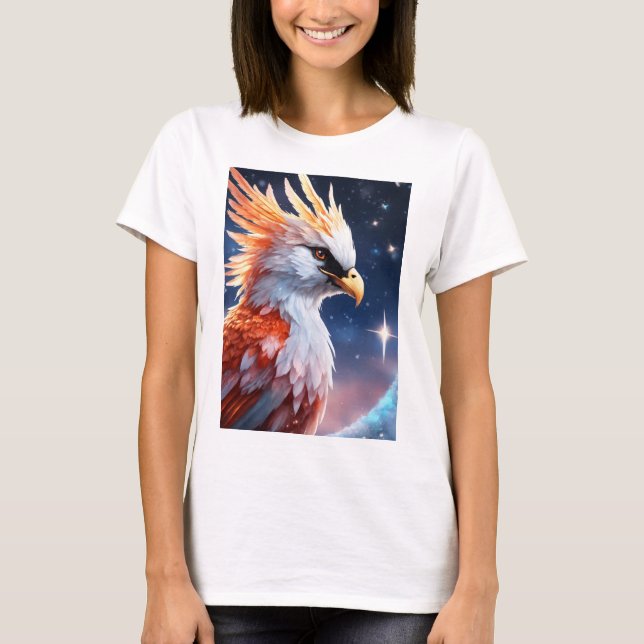 T-shirt L'Oiseau Phoenix : un symbole de résilience et de  (Devant)