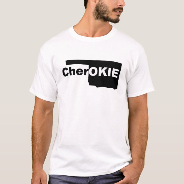 T-shirt L'Oklahoma cherokee (Devant)