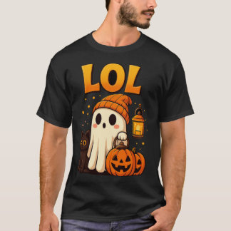 T-shirt LOL Ghost Halloween | Joli Citrouille Éffr