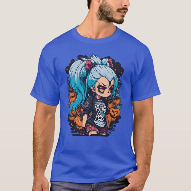 T-shirt Loli kawaii fille halloween (Devant)