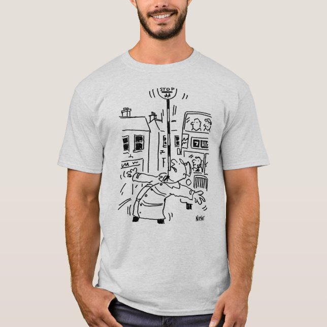 T-shirt Lollipop Man est en train de se détacher (Devant)