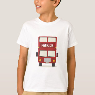 T-shirt London Red Bus personnalisé